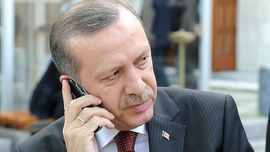 الملك سلمان يتصل بأردوغان