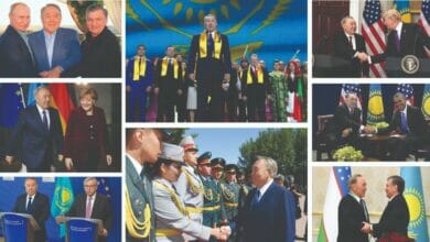 كازاخستان تحتفل بيوم رئيسها الأول 1