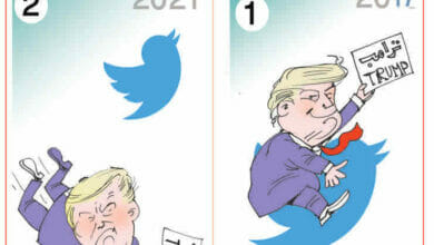 توتر العلاقة بين ترامب وتويتر