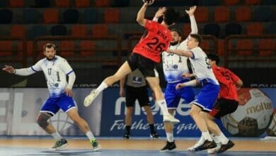 مصر تهزم روسيا في كاس العالم لليد