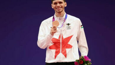 ميدالية برونزية للأردن