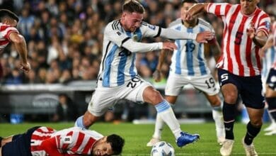 الأرجنتين تفوز على باراجواي