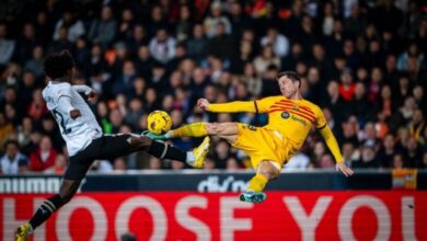 برشلونة وفالنسيا