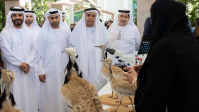 جامعة الامارات وأسبوع الزراعة 1