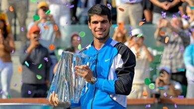 ألكاراز وميدفيد