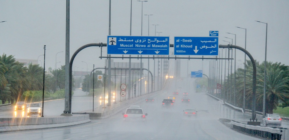 أمطار عمان 1