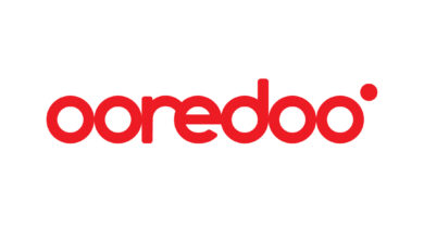 Ooredoo Logo Red on White Bg RGB
