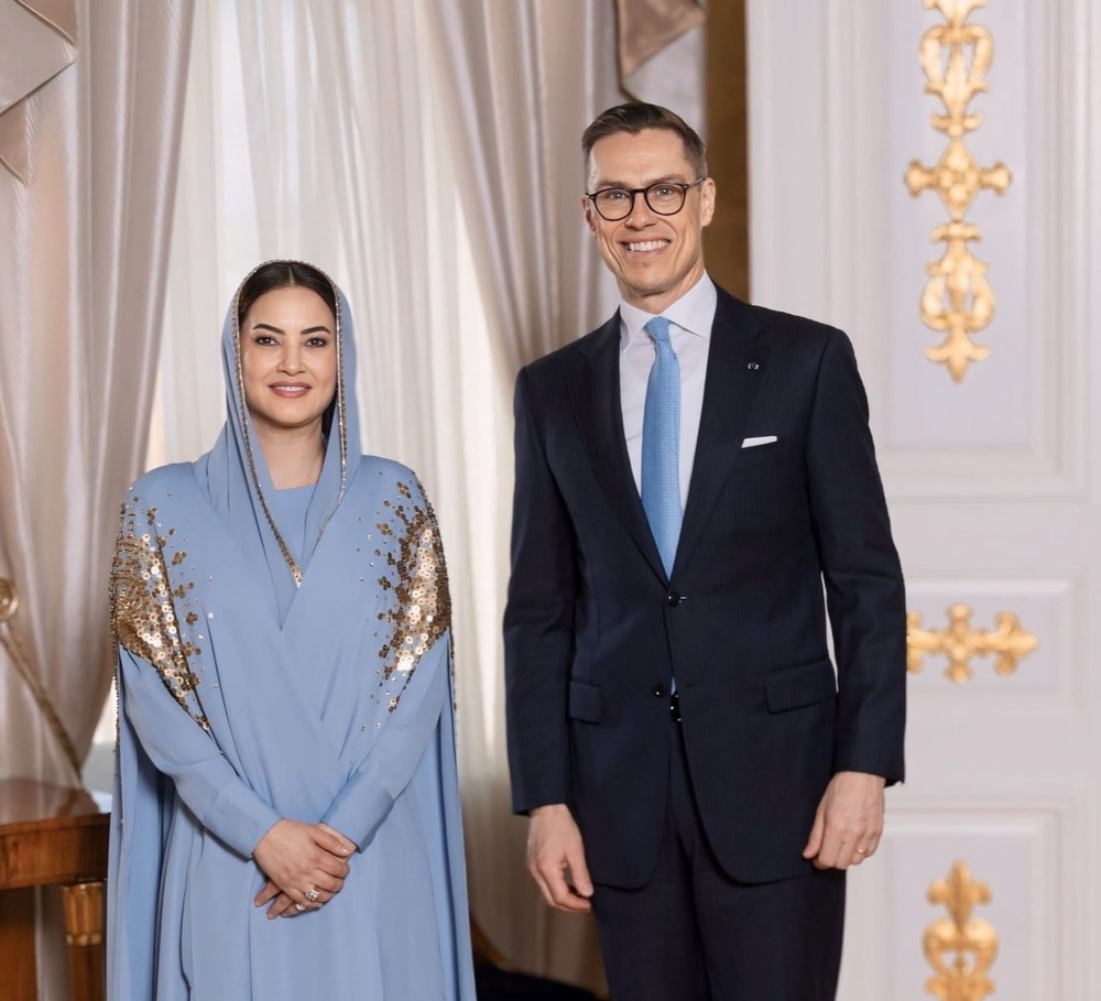 سفيرة عمان وفنلندا