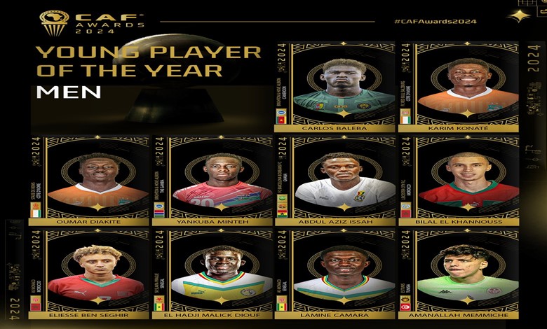 Caf awards 2024 young palyer of the year