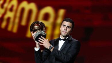 Rodri wins Ballon d'Or 2024