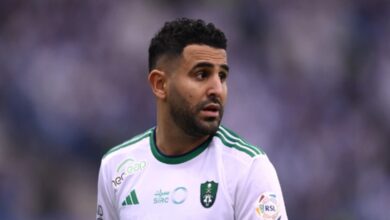 riyad mahrez with alahli