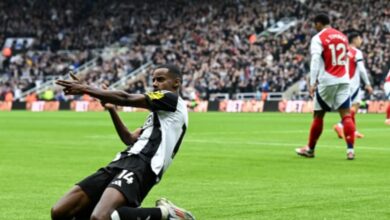 Newcastle United achieves a valuable victory over Arsenal in the English Premier League