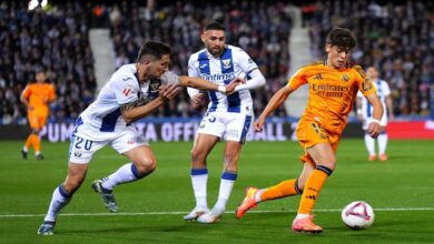 Real Madrid player Arda Güler during Leganes match