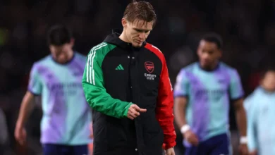 Odegaard sad after Arsenal draw with Fulham