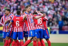 Alexander Sørloth celebrates his goal