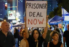 Demonstrations in Israel demanding the release of prisoners