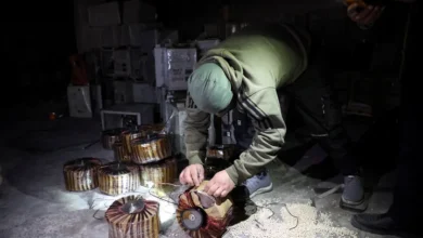 Captagon pills warehouse in Syria