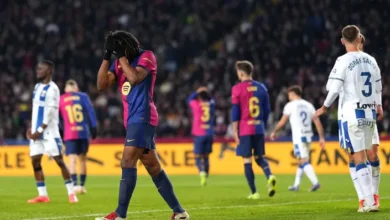 Barcelona stumbles against Leganes