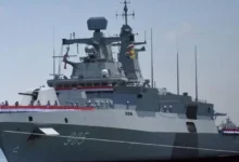 سفينة عسكرية في مصر