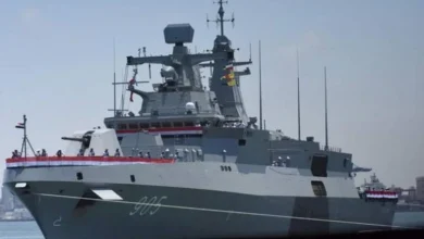 سفينة عسكرية في مصر