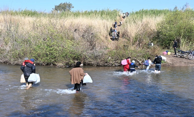 غرق سوريين أثناء عبور نهر على الحدود