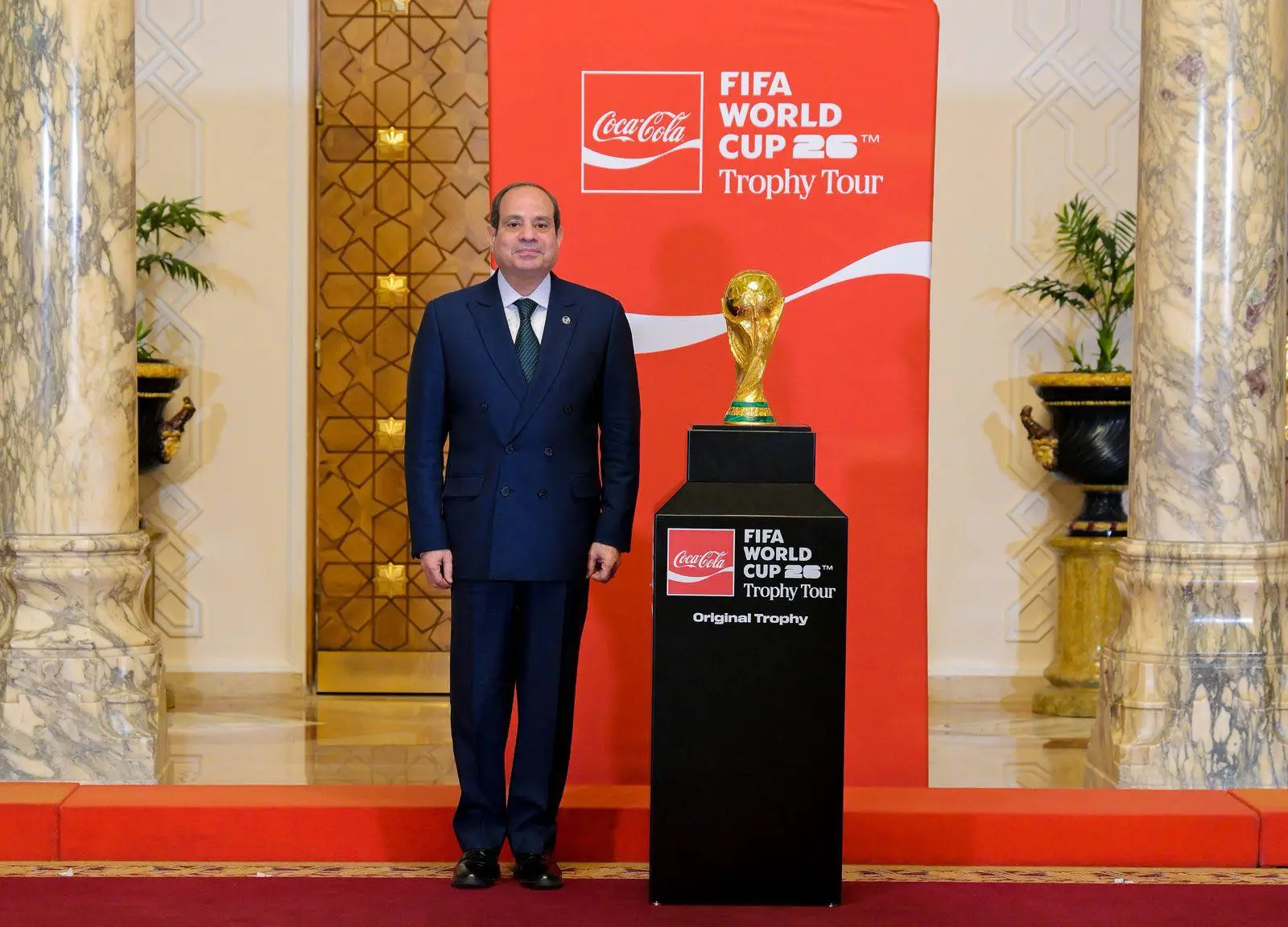 جولة كأس العالم 2026 يستقبلها السيسي