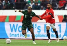 مباراة منتخب مصر ومنتخب نيجيريا