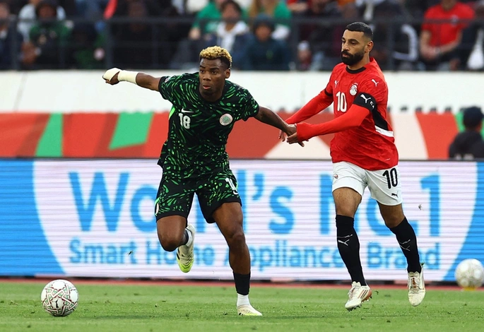 مباراة منتخب مصر ومنتخب نيجيريا