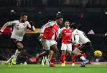 مباراة أرسنال وليفربول