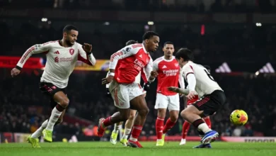 مباراة أرسنال وليفربول