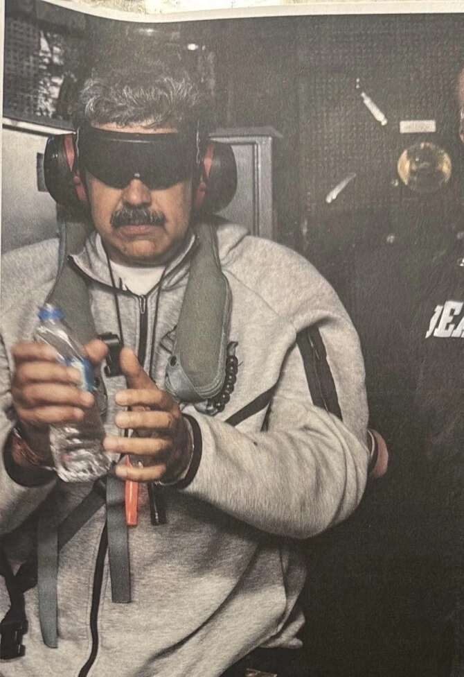 اعتقال نيكولاس مادورو على متن سفينة حربية أمريكية