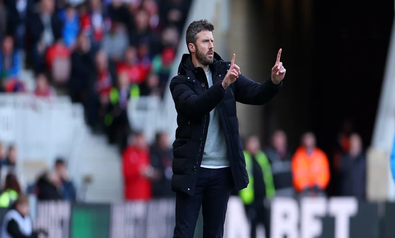 مايكل كاريك المدير الفني لمانشستر يونايتد