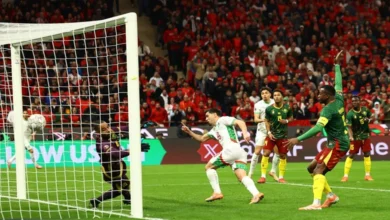 مباراة منتخب المغرب والكاميرون