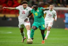 ساديو ماني من مباراة السنغال والمغرب