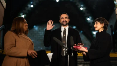 زهران ممداني يؤدي اليمين