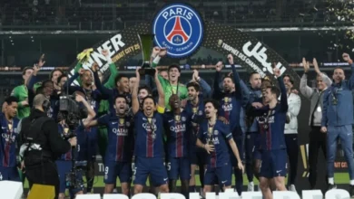 باريس سان جيرمان يتوج بكأس السوبر الفرنسي