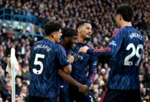 لاعبو فريق أرسنال الانجليزي