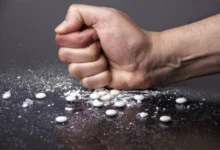 سحق أقراص الدواء