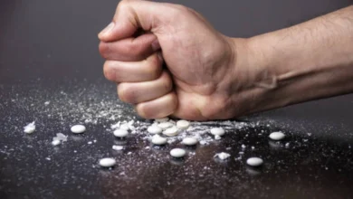 سحق أقراص الدواء