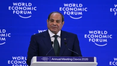 السيسي في منتدى دافوس
