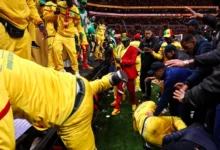 الأمن المغربي وجماهير السنغال