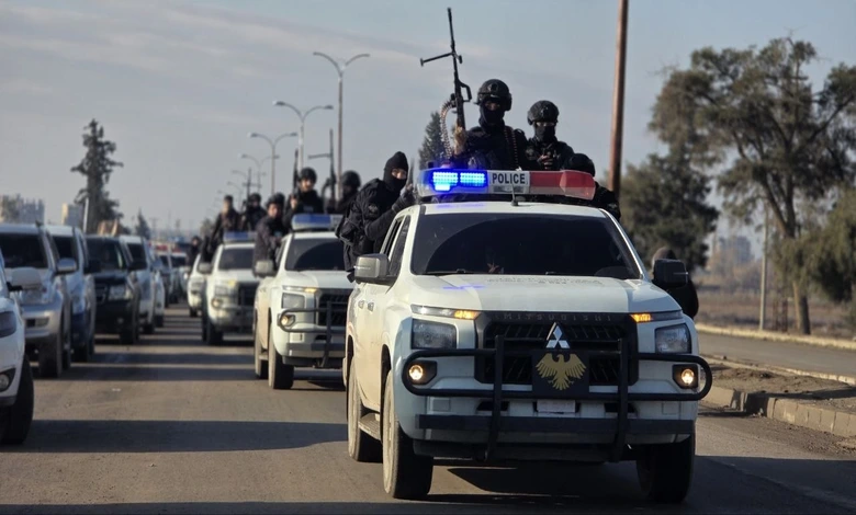 جنود وزارة الداخلية السورية