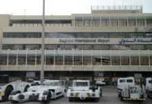 السفارة الأمريكية تفجر مطار بغداد الدولي