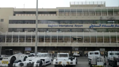 السفارة الأمريكية تفجر مطار بغداد الدولي
