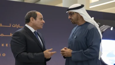 السيسي ومحمد بن زايد