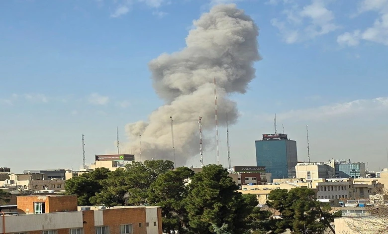 القصف الأمريكي على إيران