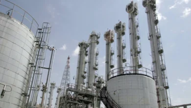 المنشآت النووية الإيرانية التي يوجد بها اليورانيوم