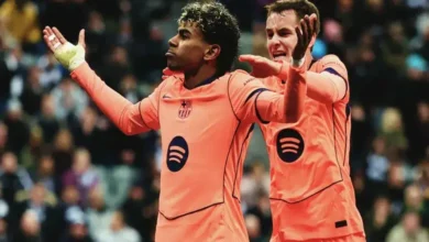 لامين يامال لاعب برشلونة