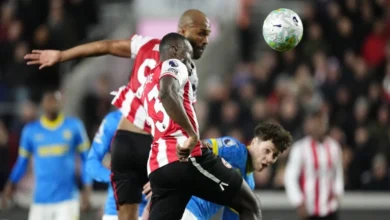 مباراة ولفرهامبتون وبرينتفورد