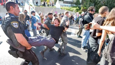 احتجاجات إسرائيلية